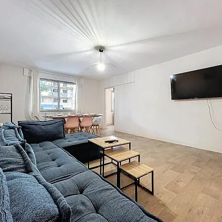 Appartement Le Carnot - Spacieux Pour 8 Personnes - Proche Gare Narbonne